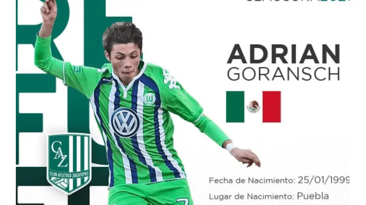 Adrian Goransch al ascenso