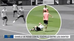 El Tano con todo abajo en su primer entrenamiento de 2020.