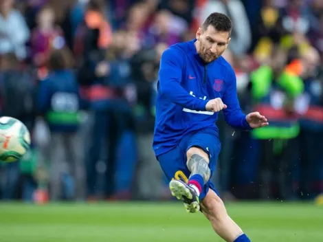 Messi volvió a entrenar con el Barcelona y lo hizo en modo bestia