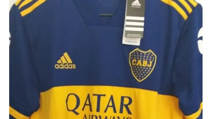 La camiseta que diseñó adidas para Boca.