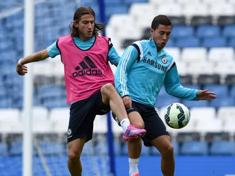 Nadie lo sabía: Filipe Luis desveló la adicción de Hazard antes de los partidos