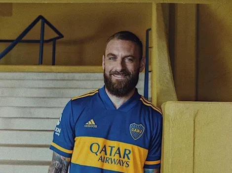 De Rossi posó con la nueva camiseta de Boca y los hinchas se pusieron como locos