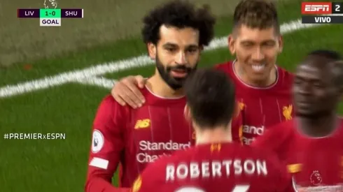 Liverpool tardó tres minutos en hacer su primer gol en 2020