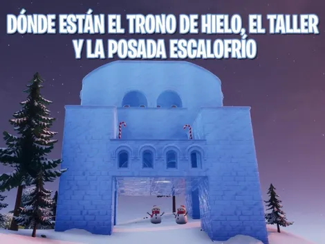 Registra cajas de munición en el Taller, la Posada Escalofrío o el Trono de Hielo en Fortnite