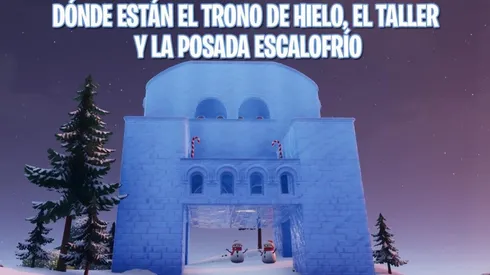Registra cajas de munición en el Taller, la Posada Escalofrío o el Trono de Hielo en Fortnite