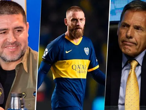 Riquelme y Russo hablaron sobre el futuro de Daniele De Rossi