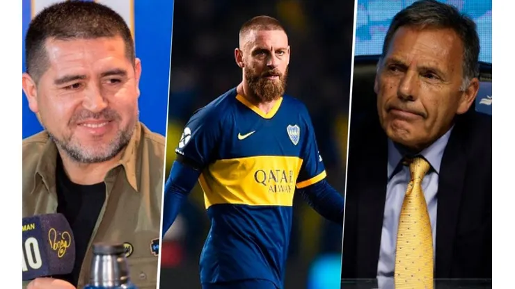 Riquelme y Russo hablaron sobre el futuro de Daniele De Rossi