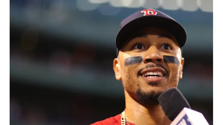 Al fin: en Boston hablaron sobre el futuro de Mookie Betts