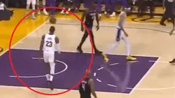 Fírmalo, Beckham: LeBron mostró sus dotes de futbolista en pleno juego