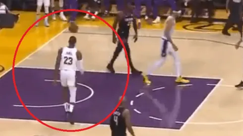 Fírmalo, Beckham: LeBron mostró sus dotes de futbolista en pleno juego