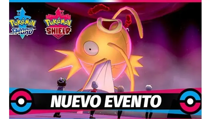 Nuevo evento en Pokémon Espada y Escudo ¡Magikarp Shiny en incursiones!