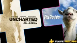 Uncharted y GOAT Simulator son los juegos gratuitos de PS Plus enero 2020