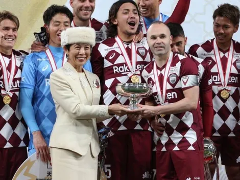 Qué manera de empezar el 2020: Iniesta se consagró campeón en Japón