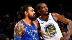 Steven Adams explicó por qué no le habla a Kevin Durant e hizo reir a todos