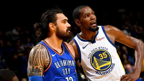 Steven Adams explicó por qué no le habla a Kevin Durant e hizo reir a todos
