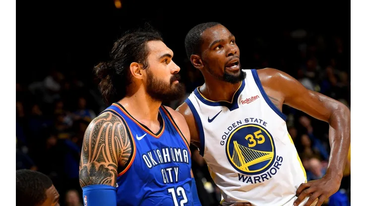 Steven Adams explicó por qué no le habla a Kevin Durant e hizo reir a todos