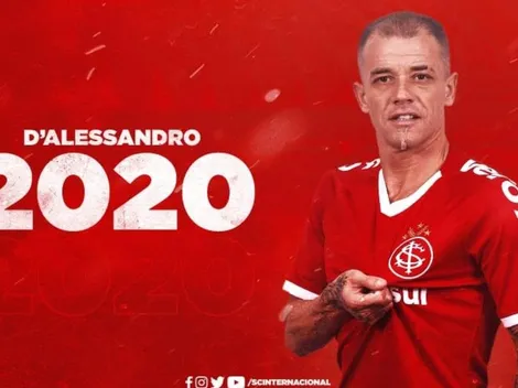 Hay Cabezón para rato: D'Alessandro renovó con el Inter de Porto Alegre