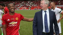 Evra le deseó feliz cumpleaños a Fergunson con una foto muy bizarra