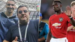El agente de Pogba ataca al United: "Arruinarían a Maradona, Pelé y Maldini"