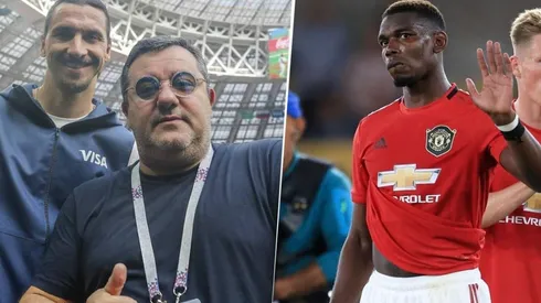 El agente de Pogba ataca al United: "Arruinarían a Maradona, Pelé y Maldini"