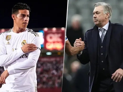 Ancelotti quiere terminar con James el trabajo que comenzó en el Nápoli