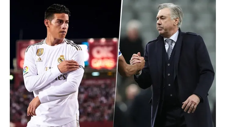 Ancelotti quiere terminar con James el trabajo que comenzó en el Nápoli