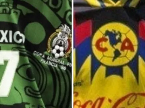 La playera de México 1998 y la del América 1994, entre las mejores de la historia