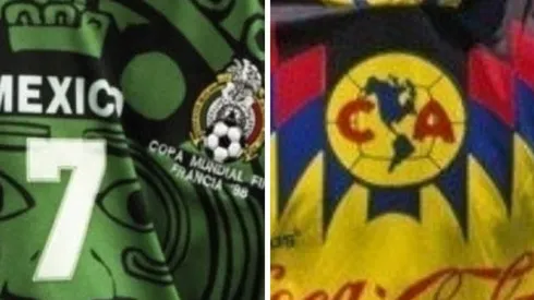 La playera de México 1998 y la del América 1994, entre las mejores de la historia