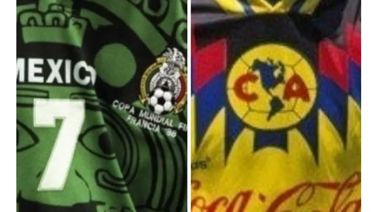 La playera de México 1998 y la del América 1994, entre las mejores de la historia