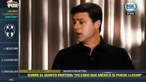 Pochettino alabó el trabajo de Martino en México