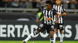 'Juanito' Cazares en un partido de Atlético Mineiro.