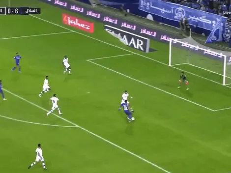 Para coronar el 2019: André Carrillo anotó en la goleada del Al Hilal