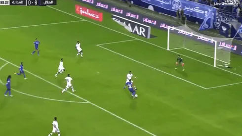 Carrillo marcó el séptimo gol del partido del Al Hilal.