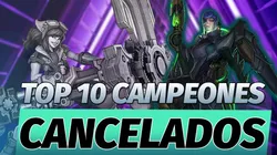 Los 10 campeones que no conoces y fueron cancelados en League of Legends