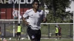 Alexander Bolaños durante su paso por Colo Colo.