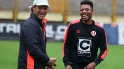 Troglio y Gómez estuvieron en la U en el 2017.