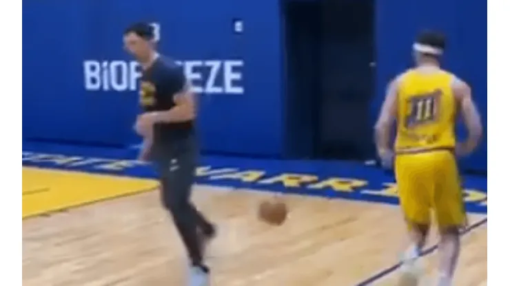 Vídeo de Klay Thompson se hace viral y devuelve esperanza a los Warriors
