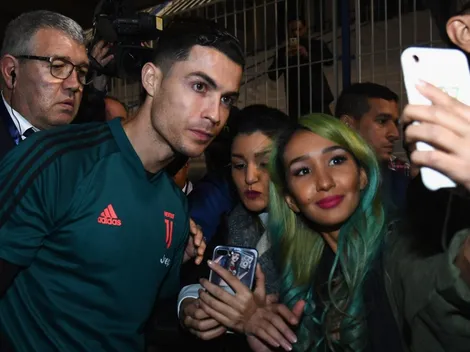 Cristiano Ronaldo se presentó con nuevo look al entrenamiento de Juventus