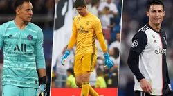 Courtois habló sobre las salidas de Cristiano y Keylor Navas del Real Madrid