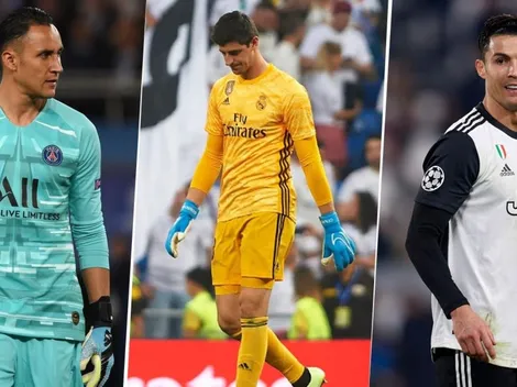 Courtois habló sobre las salidas de Cristiano y Keylor Navas del Real Madrid
