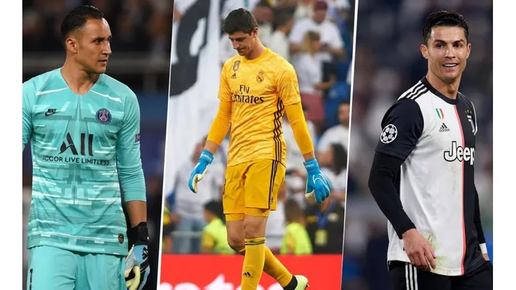 Courtois habló sobre las salidas de Cristiano y Keylor Navas del Real Madrid