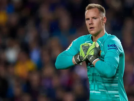 Se lesionó Ter Stegen y tiemblan todos en Barcelona