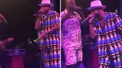 Le encanta la fiesta: Neymar se subió al escenario y cantó con una banda