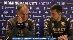 A Bielsa le preguntaron por el partido y su respuesta hizo reír a todos