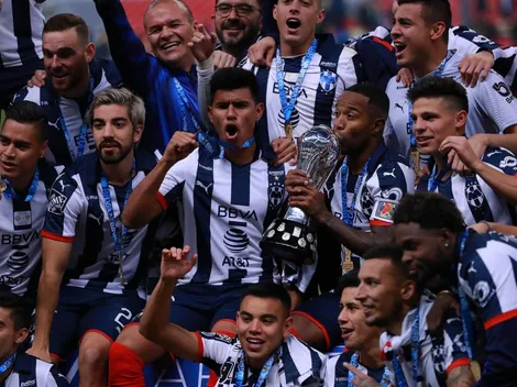 La ceremonia de la premiación: Rayados levantó la copa