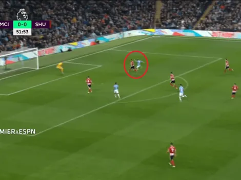 Siempre él: el City aprovechó el error del Sheffield y Agüero no perdonó