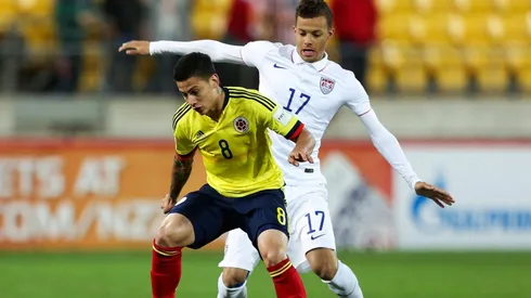 Alexis Zapata en la Selección Colombia.