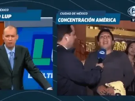 ¡Lo sorprendió en vivo! El trolleo de un fan de América a Marín