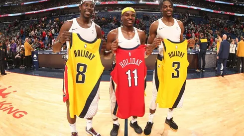 Los hermanos Holiday tuvieron una noche soñada y compartieron campo.