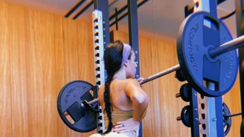 Ajustadísima, Georgina Rodríguez hizo una posición que no es para cualquiera